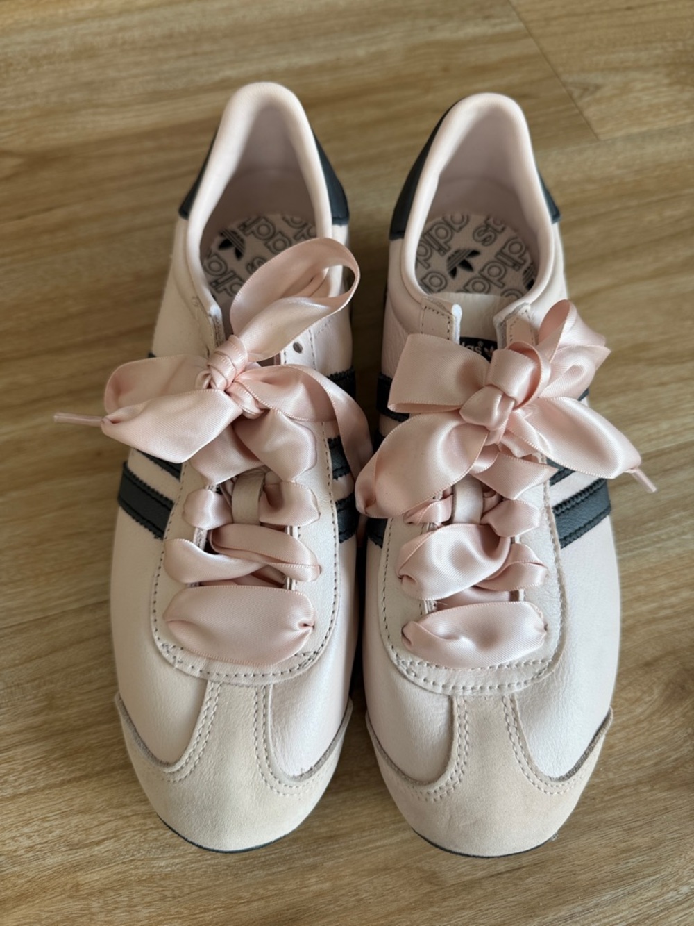 Adidas Pink Samba OG "Ribbon Laces”